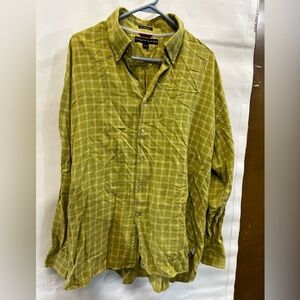 Vintage Tommy Hilfiger 80’s 2 Ply Fabric XL button down dress shirt